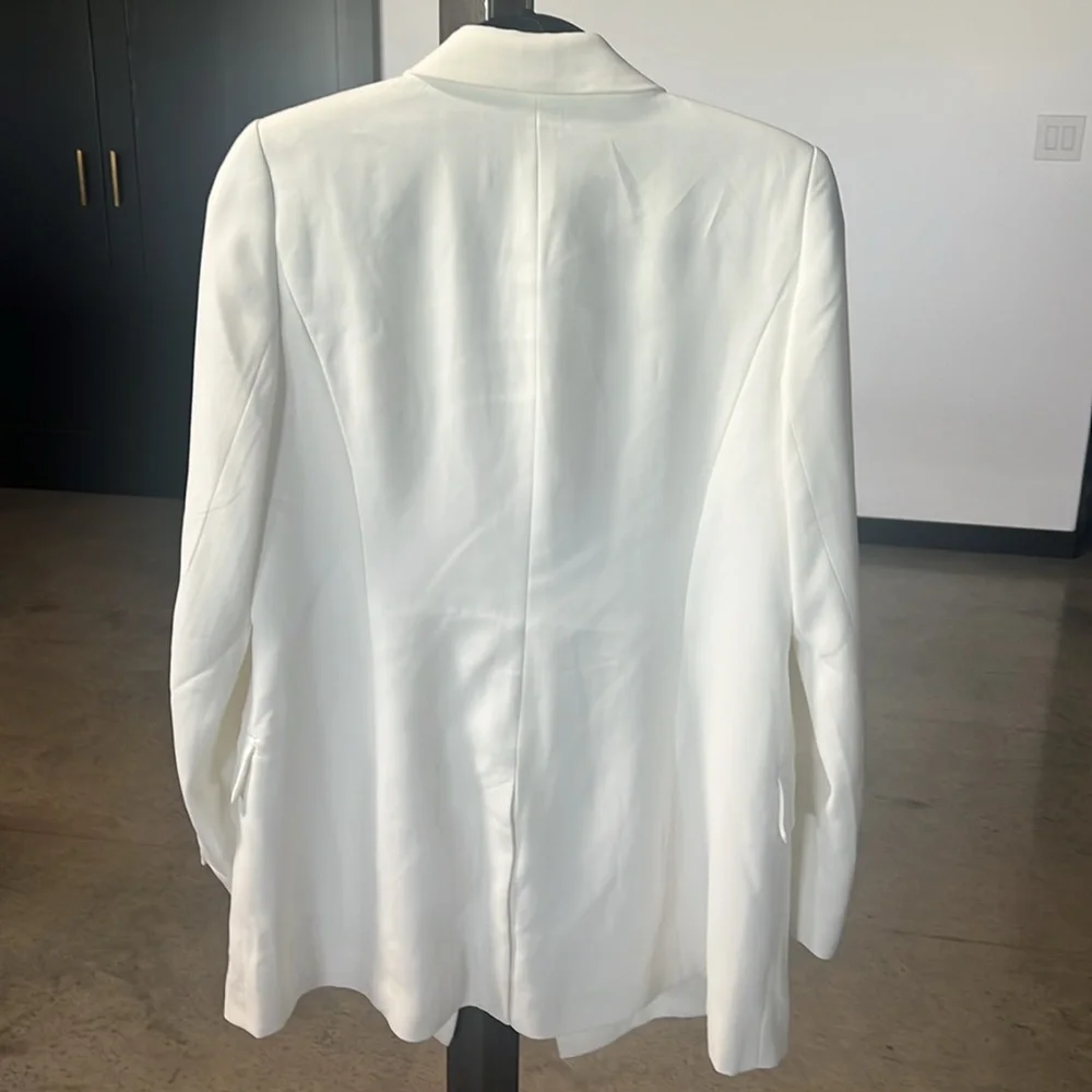 Rachel Zoe Women's Elegant White Blazer - Picture 2 of 2